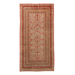 Multi Vintage Traditional Wool Rug - 4'4" x 9' Default Title