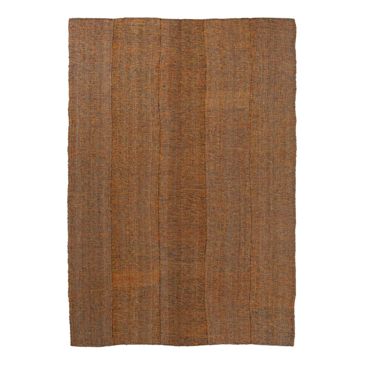 Brown Flatweave Wool Persian Rug - 9'4" x 13'9"