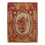 Vintage Traditional Anatolian Wool Rug - 3'7" x 4'7"