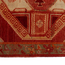Red Vintage Traditional Wool Runner - 4'2" x 14'1"