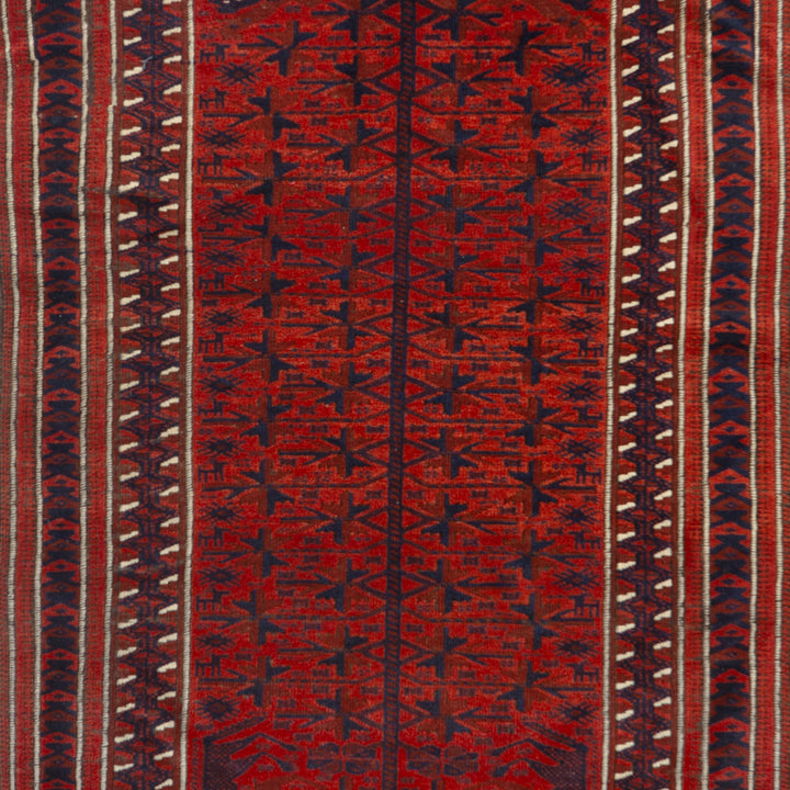 Vintage Traditional Wool Persian Rug - 3'1" x 5'3"