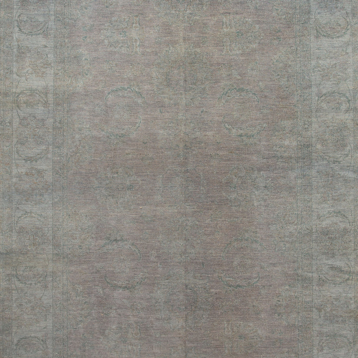 Grey Overdyed Wool Rug - 7'10" x 14'03"