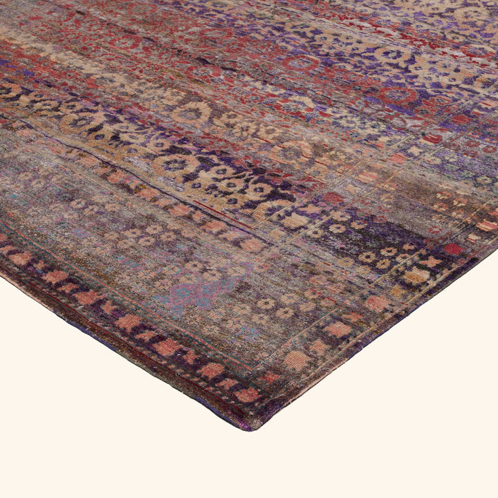 Purple Transitional Runner - 7'11" x 20'1"