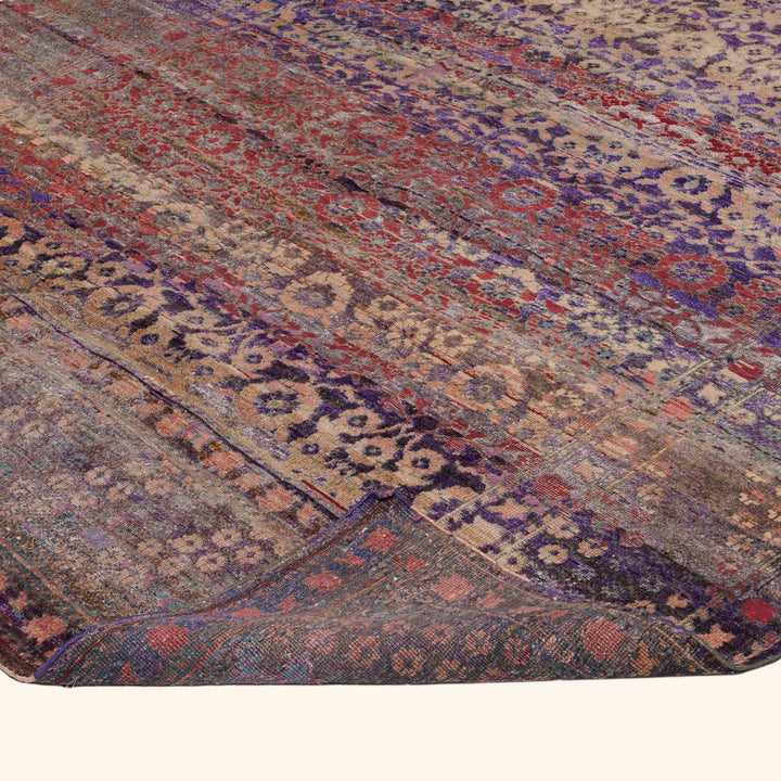 Purple Transitional Runner - 7'11" x 20'1"