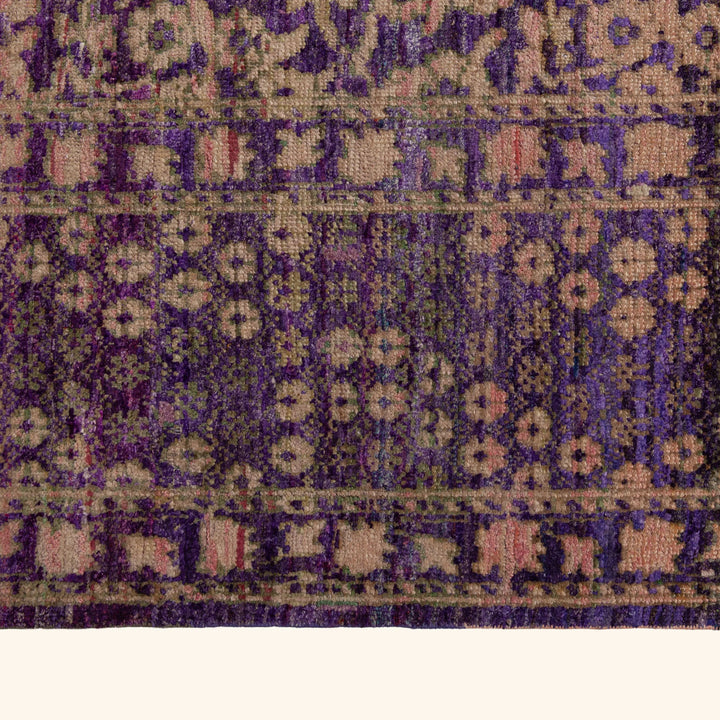 Purple Transitional Runner - 7'11" x 20'1"