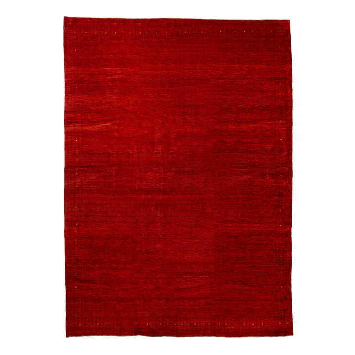 Red Modern Wool Persian Rug - 13'1" x 18'4"