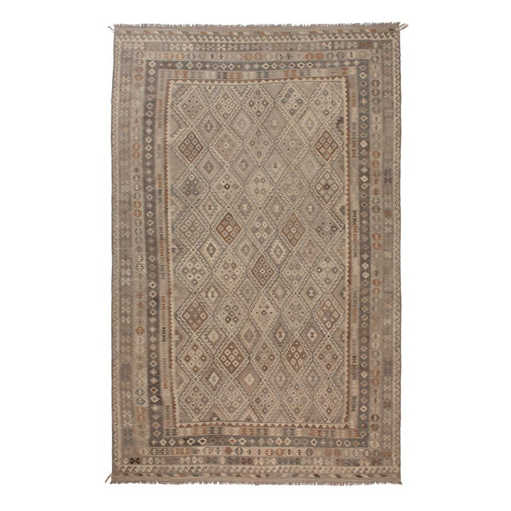 Flatweave Wool Rug - 9'9" x 13'