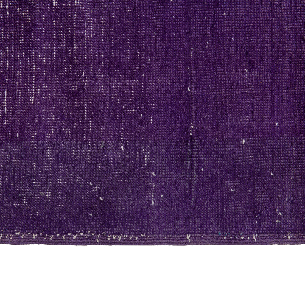 Purple Overdyed Wool Rug - 5'1" x 11'9" Default Title