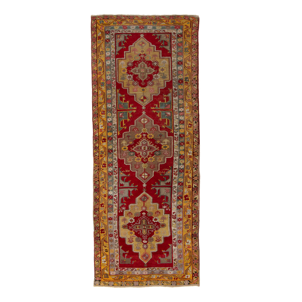 Anatolian Wool Rug - 4'02" x 10'05" Default Title