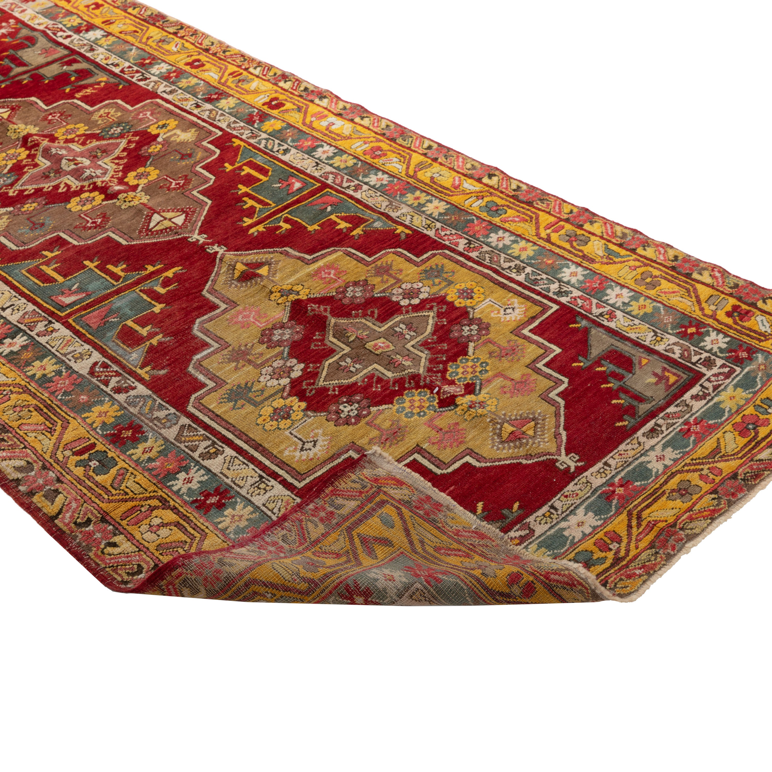 Anatolian Wool Rug - 4'02" x 10'05" Default Title