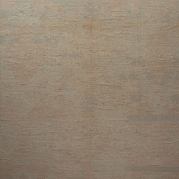 Grey Flatweave Wool Blend Rug - 12' x 18'