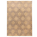 Beige Traditional Silk Rug - 8'10" x 11'9"
