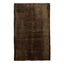 Brown Turkish Flatweave Wool Rug - 6'2" x 10'1"