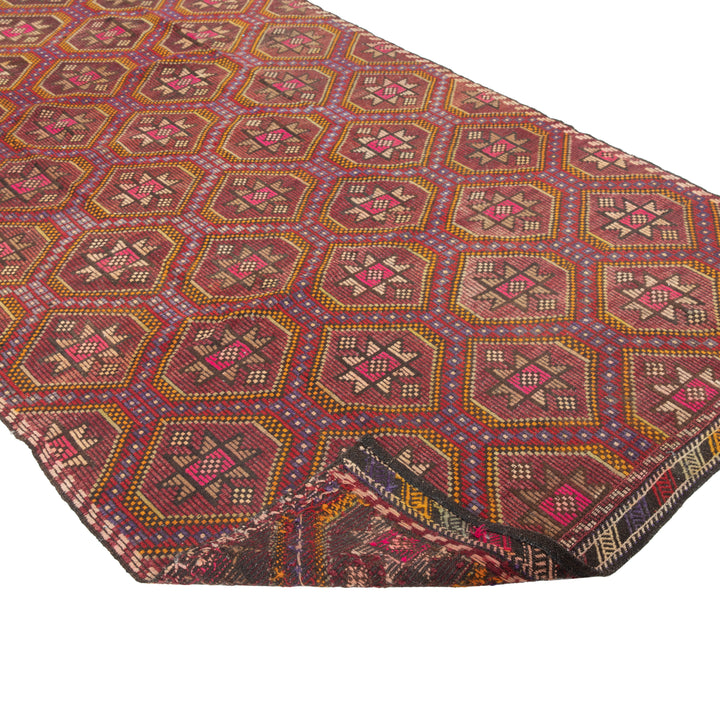 Purple Vintage Bekarys Rug - 5' x 10'