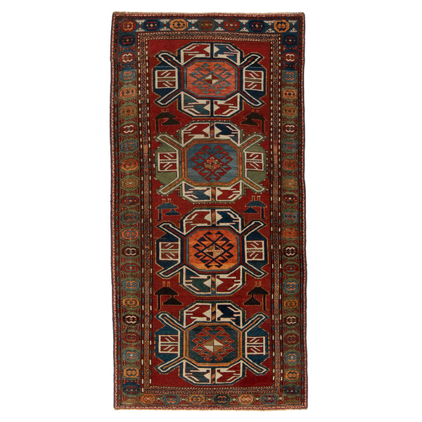 Traditional Wool Rug - 04'01" x 08'05" Default Title