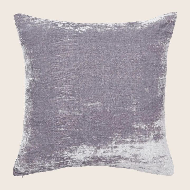 Luminous Quilted Velvet Euro Pillow