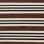 Brown Flatweave Cotton Rug - 6' x 9'