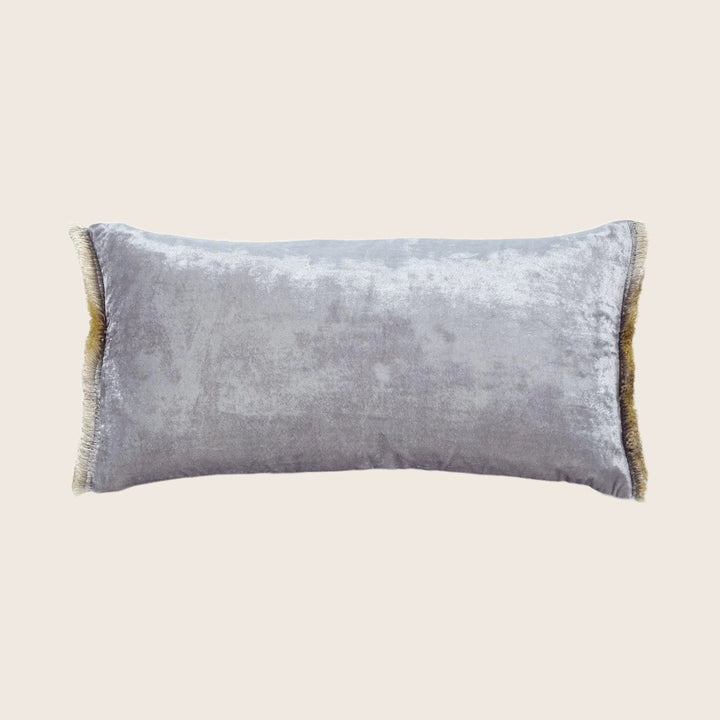 Silk Velvet Fringe Lumbar