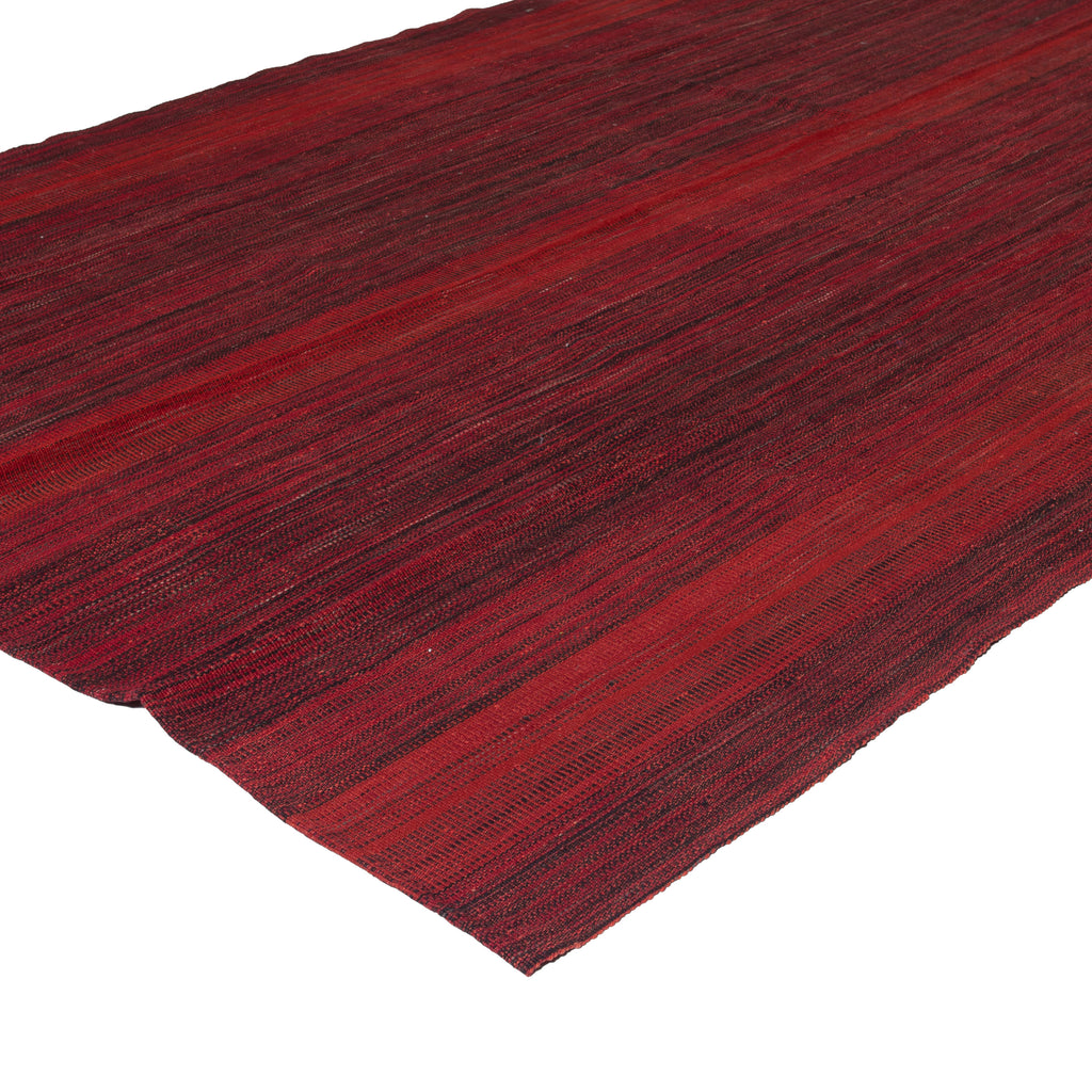 Red Vintage Flatweave Wool Persian Rug - 8'3" x 11'7" Default Title