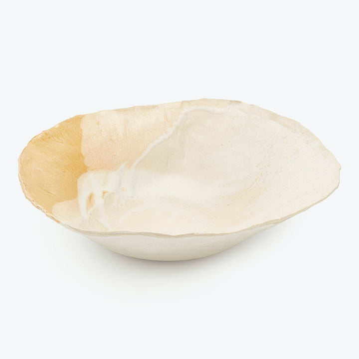 Porcelain Serving Bowl Pumpkin