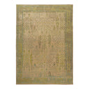 Green Traditional Wool Rug - 9'11" x 13'9"