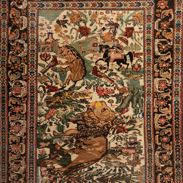 Traditional Wool Rug - 04'07" x 05'11" Default Title