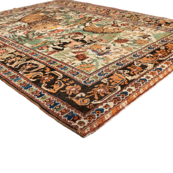 Traditional Wool Rug - 04'07" x 05'11" Default Title