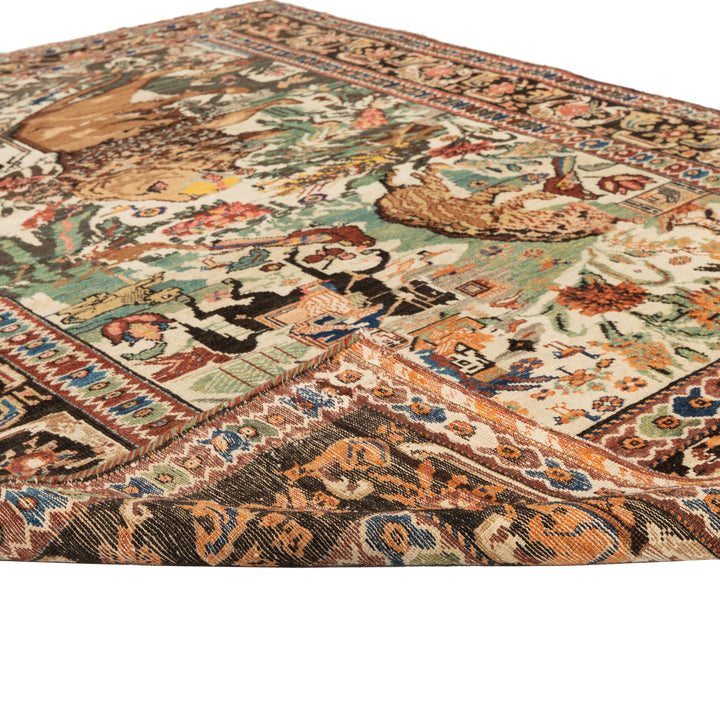 Traditional Wool Rug - 04'07" x 05'11" Default Title