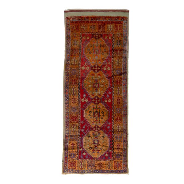 Anatolian Wool Rug - 4'08" x 11'11" Default Title