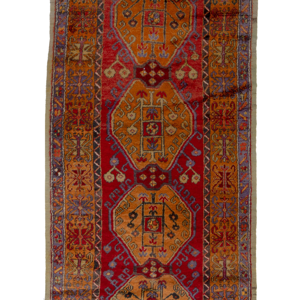 Anatolian Wool Rug - 4'08" x 11'11" Default Title