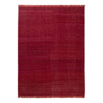 Red Flatweave Cotton Rug - 10'1" x 13'7"
