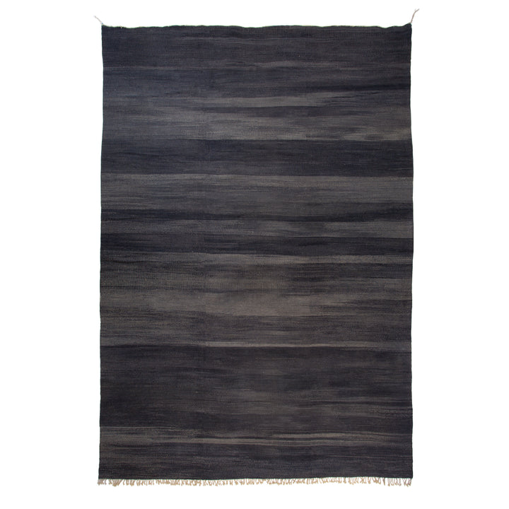 Blue Moroccan Wool Rug - 12'8" x 19'6"