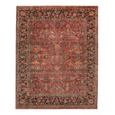 Red Traditional Wool Rug - 8' x 10'