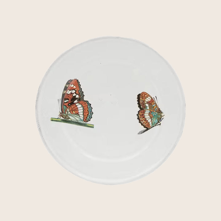 Two Butterflies Plate
