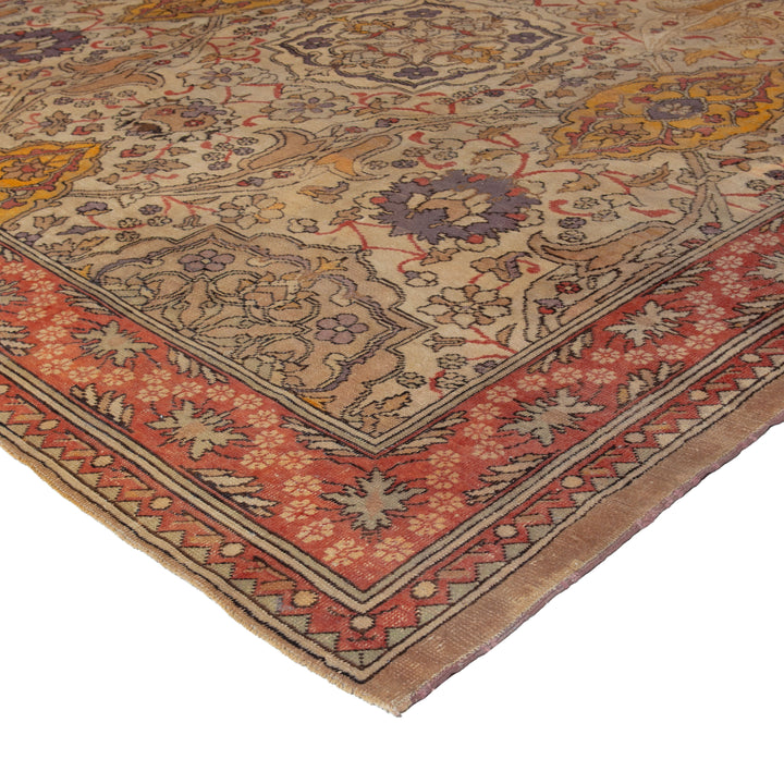 Anatolian Wool Rug - 12'9" x 13'2"