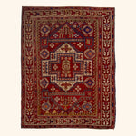 Vintage Traditional Anatolian Wool Rug - 6'9" x 8'9"