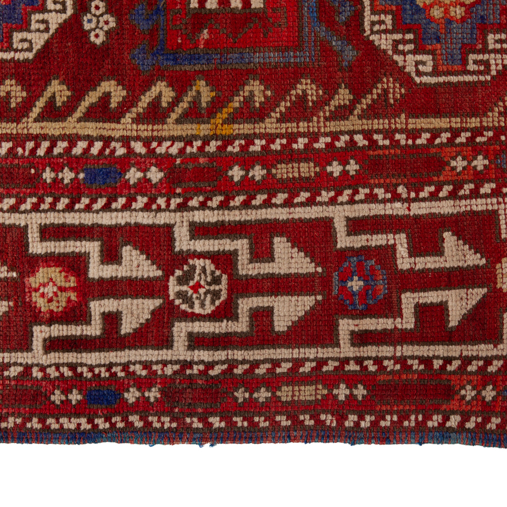 Vintage Traditional Anatolian Wool Rug - 6'9" x 8'9"