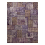 Multi Patchwork Wool Rug - 9'10" x 13'2" Default Title