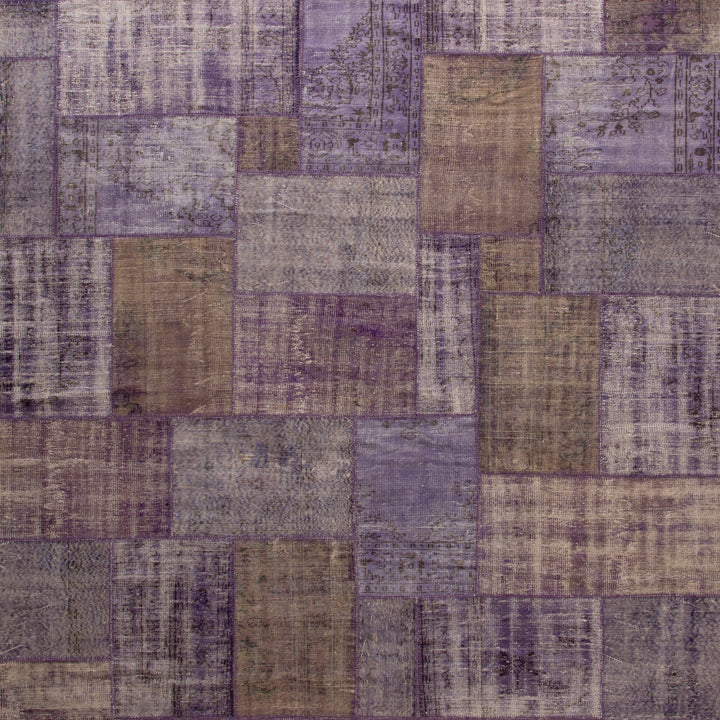 Multi Patchwork Wool Rug - 9'10" x 13'2" Default Title