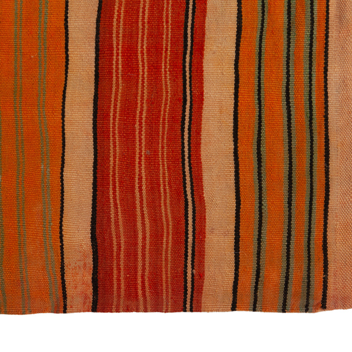 Multi Flatweave Wool Rug - 5'1" x 11'9"