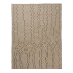 Beige Flatweave Wool Rug - 10' x 13'