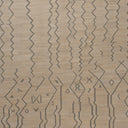 Beige Flatweave Wool Rug - 10' x 13'