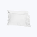 Nuvola Sateen Sheets & Pillowcases, White Pillowcase Pair / Standard