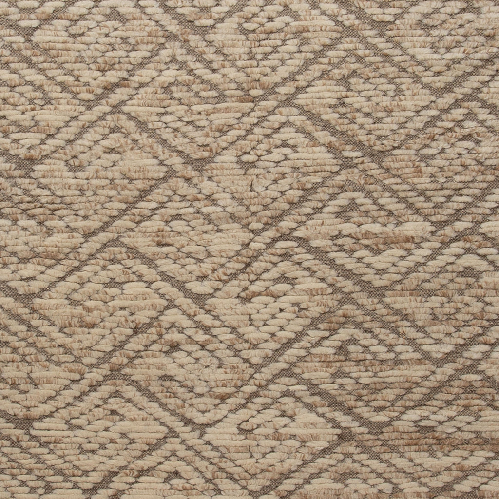 Beige Transitional Wool Rug - 5' x 18'