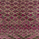 Red Vintage Moroccan Wool Rug - 6'9" x 11'10"