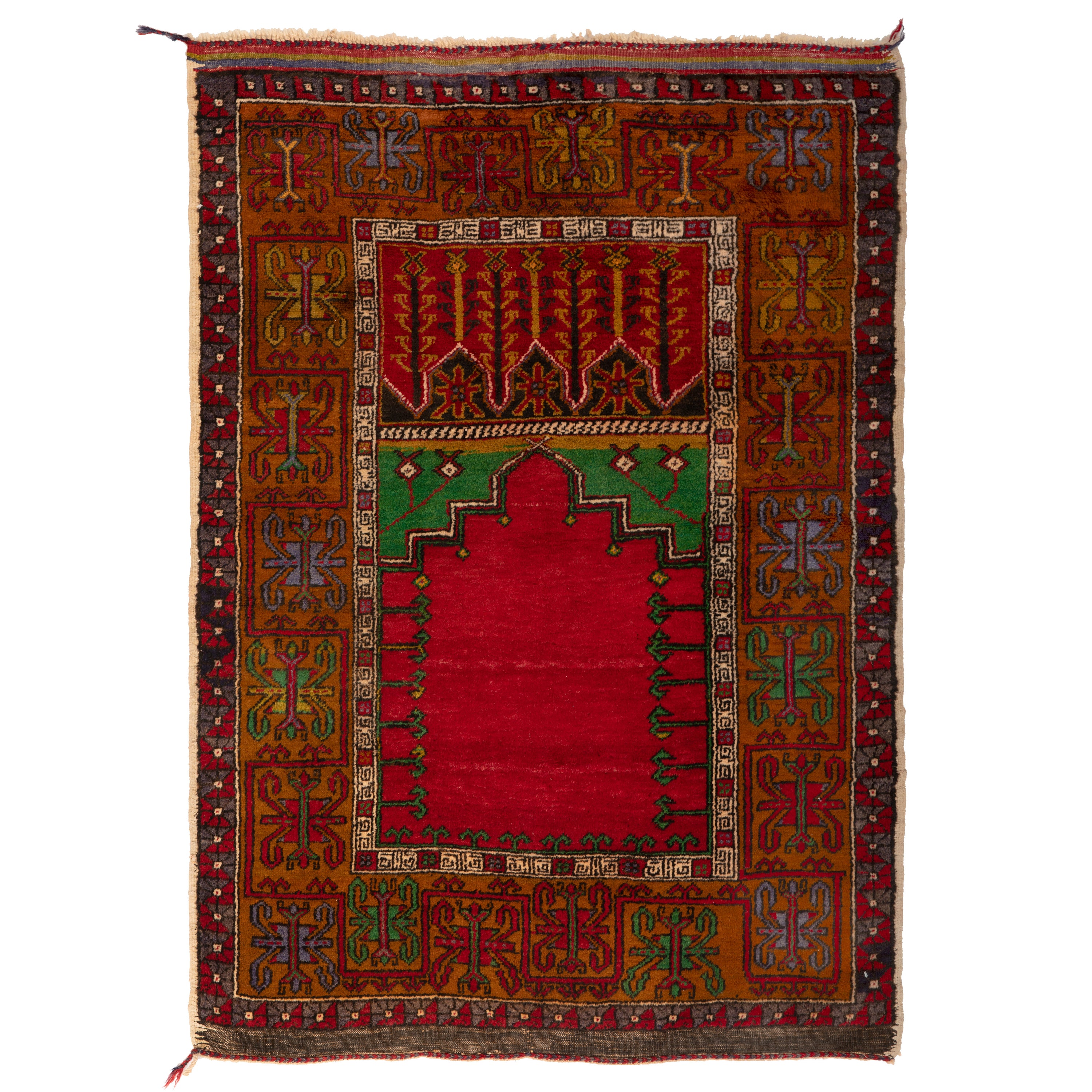 Anatolian Wool Rug - 4'03" x 6'01" Default Title