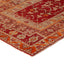 Red Vintage Traditional Wool Rug - 3'10" x 5'8"