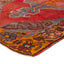 Orange Vintage Traditional Anatolian Wool Rug - 4'2" x 13'9"