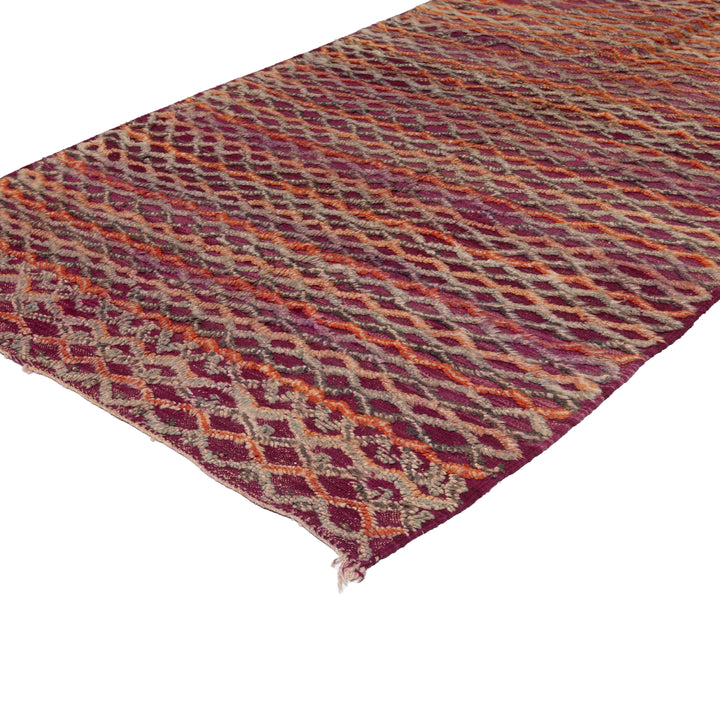 Grey Vintage Wool Rug - 6' x 13'3" Default Title