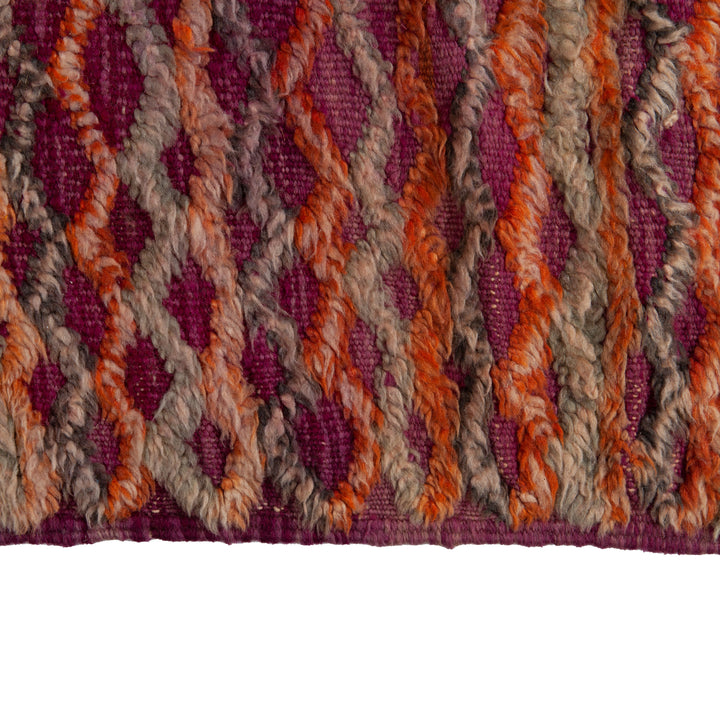 Grey Vintage Wool Rug - 6' x 13'3" Default Title